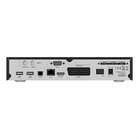 Ferguson Ariva 204 Full HD H.265 CI+ USB LAN Sat Receiver