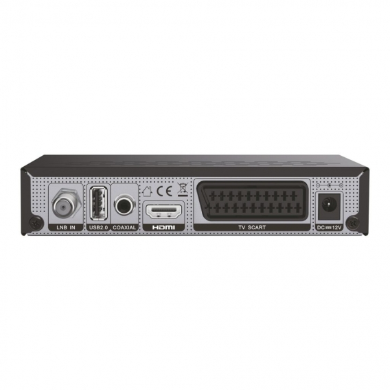Ankaro ANK DSR 2100 Digitaler 1080p Full HD USB HDMI PVR DVB-S2 Satelliten Receiver Schwarz