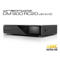 Dreambox DM900 RC20 UHD 4K 1x Dual DVB-S2X MS Tuner + 2TB HDD