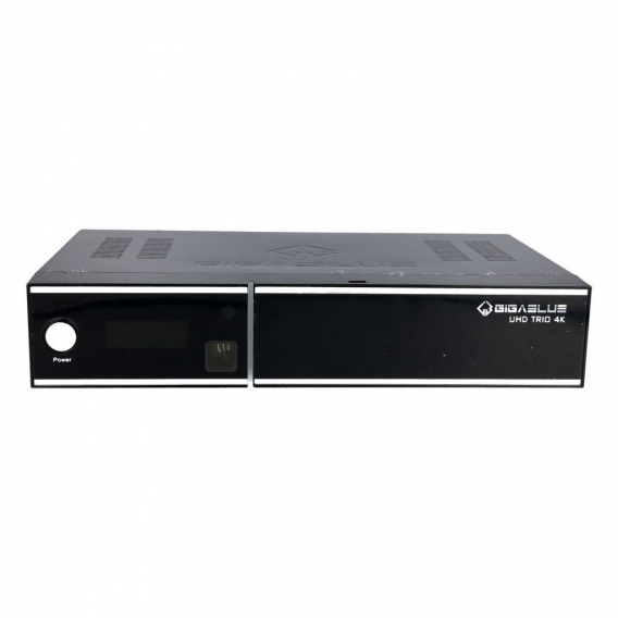 GigaBlue Receiver ORIGINAL UHD Trio 4K Multimedia Box Linux WiFi LAN Schnittstelle App Steuerung DVB S2x SAT IP Full HD Multiroo