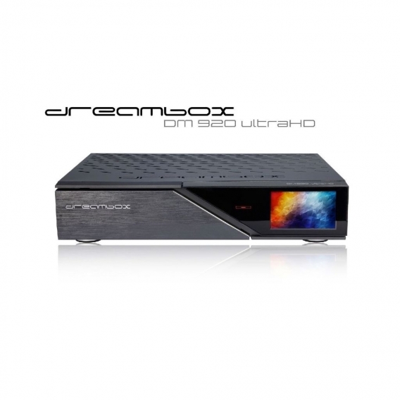 Dreambox DM920 UHD 4K 1x DVB-S2 FBC Twin Tuner schwarz