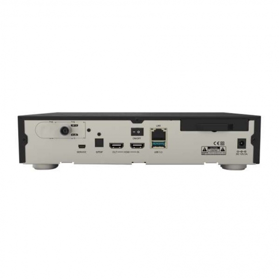 Dreambox DM900 RC20 UHD 4K E2 Linux PVR 1xDVB-C FBC Tuner Receiver Schwarz