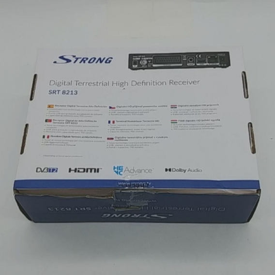 STRONG SRT8213 DVB-T Decoder Full HDDVB-T2 HEVC265 kompatibel ReceiverTV-Tuner (25,00)