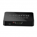 HDMI Splitter Verstärker 1 in 2 Ausgang 4K 1080P für Projektor, Laptop Langlebig Tragbar, Plug and Play Praktisch Smart Keine  e