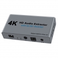 E21 HD Audio Extractor Splitter HD-Schalter 2 in 1 aus 4K HD zu HD Optischer SPDIF 3,5 mm HD Audio Splitter-Schalter