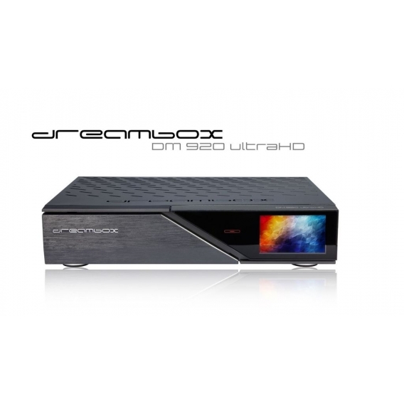 Dreambox DM920 UHD 4K 1x DVB-S2 Dual Tuner E2 Linux 5 TB HDD Receiver