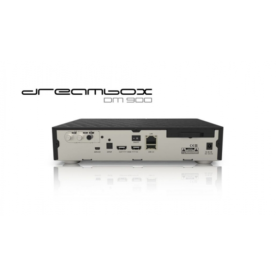 Dreambox DM900 UHD 4K 2x DVB-S2X / 1x DVB-C/T2 Triple MS Tuner 1 TB HDD E2 Linux Receiver