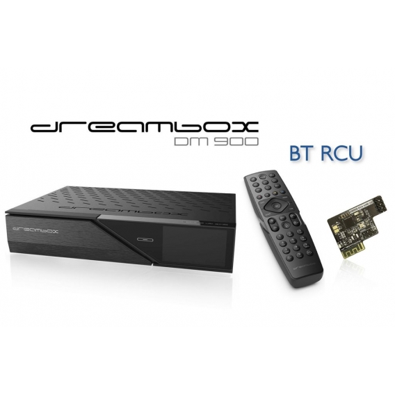 Dreambox DM900 BT UHD 4K 1x DVB-S2 FBC Twin Tuner 1TB HDD E2 Linux PVR Receiver