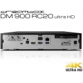 Dreambox DM900 RC20 UHD 4K E2 Linux PVR 1xDVB-S2X FBC MS Twin Tuner Receiver Schwarz