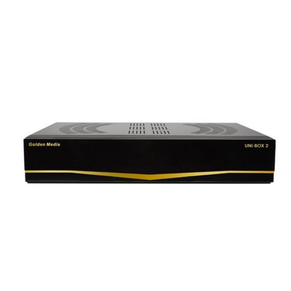 Golden Media UNI-BOX 2 HDTV Receiver, DVB-C MPEG4, DVB-S2, DVB-T MPEG4, EPG, HDMI 1.3