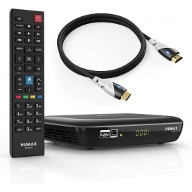 More about Humax HD Nano T2 HD Receiver Set mit HDMI Kabel / DVB-T2 Receiver für Antennen-Fernsehen / mit PVR Aufnahmefunktion / unterstütz
