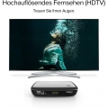 Humax HD Nano T2 HD Receiver Set mit HDMI Kabel / DVB-T2 Receiver für Antennen-Fernsehen / mit PVR Aufnahmefunktion / unterstütz