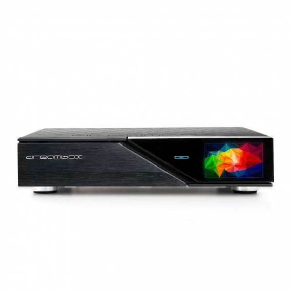 Dreambox DM920 UHD 4K 2160p E2 Linux HbbTV PVR Receiver Schwarz 1x DVB-S2 Dual 500GB