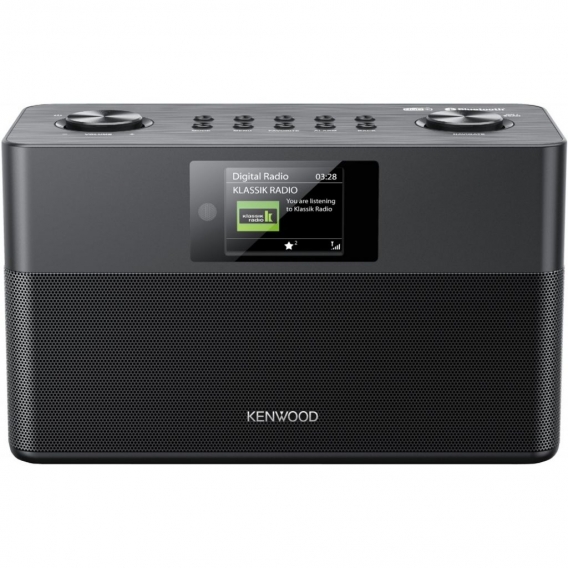 Kenwood CR-ST80DAB-B Kompaktradio schwarz DAB+/UKW/RDS/Bluetooth/Farbdisplay