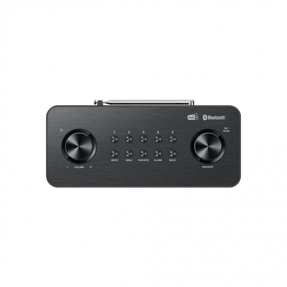 Kenwood CR-ST80DAB-B Kompaktradio schwarz DAB+/UKW/RDS/Bluetooth/Farbdisplay
