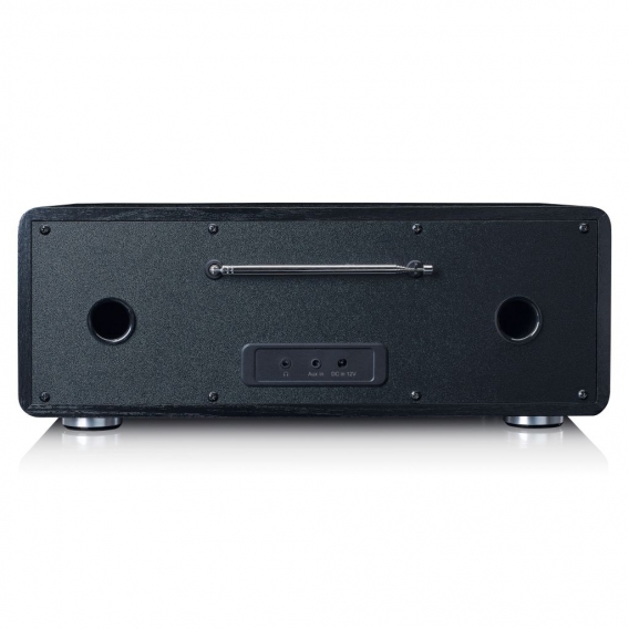 Lenco DAR-061BK - DAB+ - FM-Radio mit CD-Player und Bluetooth- 2 x 10 Watt RMS - 2,8" Farbdisplay - Fernbedienung - Schwarz