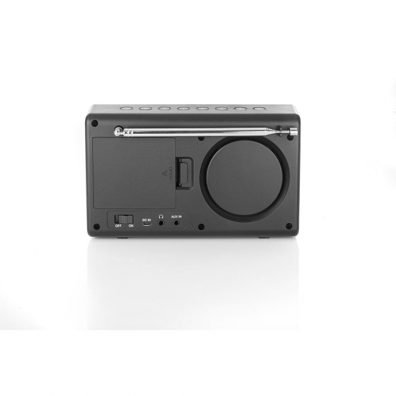 Dual MCR 4 Tischradio mit TFT-Farbdisplay DAB+ UKW AUX Digitalradio schwarz