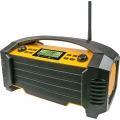 SCHWAIGER -DABWORK2 513- DAB+/FM Baustellen Radio mit Bluetooth, AUX-In und USB-Ladeport