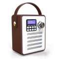 DAB / DAB + Digitalradio Drahtlose Bluetooth-Lautsprecher MP3-Player AUX IN TF U-Diskettenlaufwerk FM-Radio mit tragbarem Wecker