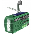 Solar Dynamo Kurbel Radio FM AM, Tragbares Multifunktion Outdoor Novelty Notfallradio
