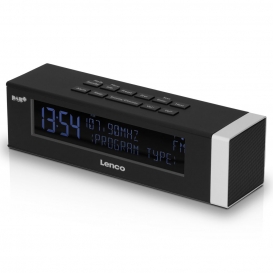 More about Lenco CR-630BK - Stereo DAB+/FM Radiowecker mit großem Display - USB-Anschluß mit Ladefunktion - 2 x 2 Watt RMS - Schwarz