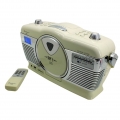 Soundmaster RCD 1350 BE CD/MP3/USB/Radio-System beige Retro-Design