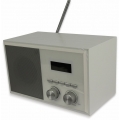 Terris Nostalgie Küchen Radio,UKW,LC-Display,Wecker,speichert bis 20 Sender