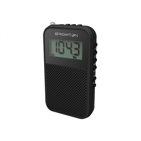 Brigmton bt-345 schwarz digitales Radio am / fm tragbar