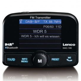 More about Lenco DAC-100 - DAB+ Radioempfänger mit Bluetooth und Freisprecheinrichtung - Schwarz
