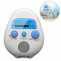 Wasserdichtes Duschradio Wireless Mini tragbare Dusche Radio Lautsprecher mit USB und TF-Kartenanschluss