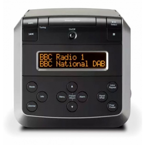 Roberts Sound48 CD/Radio-System weiss DAB+ Digitalradio/FM Sleep-/Snooze-Timer