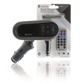More about König CSBTFMTRANS100, Bluetooth, 3,5 mm, SD, 100 g, 100 x 100 x 100 mm, Audio (3,5 mm)