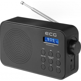 More about ECG R 105 FM Radio, Schwarz, Ausziehbare Antenne Hervorragender Empfang