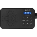 ECG R 105 FM Radio, Schwarz, Ausziehbare Antenne Hervorragender Empfang