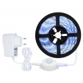 LED-Lichtbaender 9.84ft 6500K Cool White Tape Light mit Bewegungssensor Ribbon Light Wasserdichte, flexible Unterschrank-Bandbel