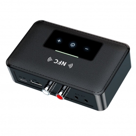 More about Sender Empfänger NFC zu 2 RCA Audio Adapter Bluetooth 5.0, Touch Screen für Auto Stereo