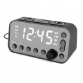 DAB & FM Radio Digitaler Wecker LCD-Hintergrundbeleuchtung Dual USB Port Sleep Timer für Reisen im Büro Schlafzimmer