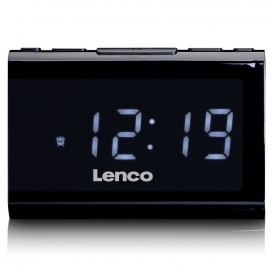More about Lenco CR-525BK - FM-Radiowecker mit USB-Player und USB-Ladegerät - Schwarz