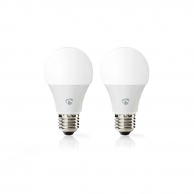 More about Nedis WIFILC20WTE27 Wi-Fi Smart LED-Lampen | Vollfarbe und warmweiß | E27 | Menge von 2
