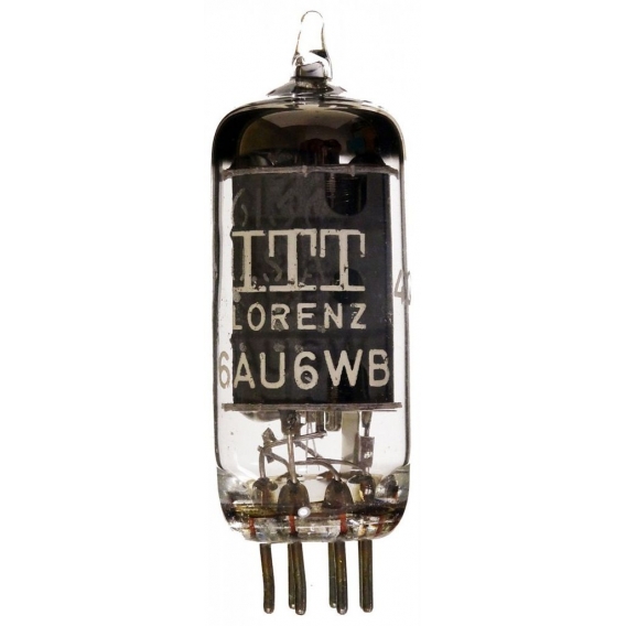 6AU6WB Pentode. Eine Elektronenröhre von ITT Lorenz. ID18169