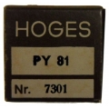 NOS/OVP: Elektronenröhre PY81 (Hoges) ID15394