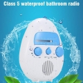 Wasserdichtes Duschradio – Wireless Mini tragbare Dusche Radio Lautsprecher mit USB und TF-Kartenanschluss & 96-Bit High Definit