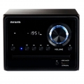 Aiwa MSBTU-300 schwarz Micro-HiFi-System 20W mit Bluetooth, CD, USB, FM-Radio, CD-Player, Kompaktanlage, Stereo, 10W + 10W, Laut