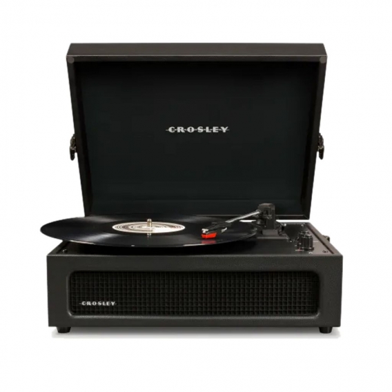 Crosley CR8017A Voyager CD-Kompaktanlage, 1 Lautsprecher, CD, Plattenspieler, MP3, Bluetooth