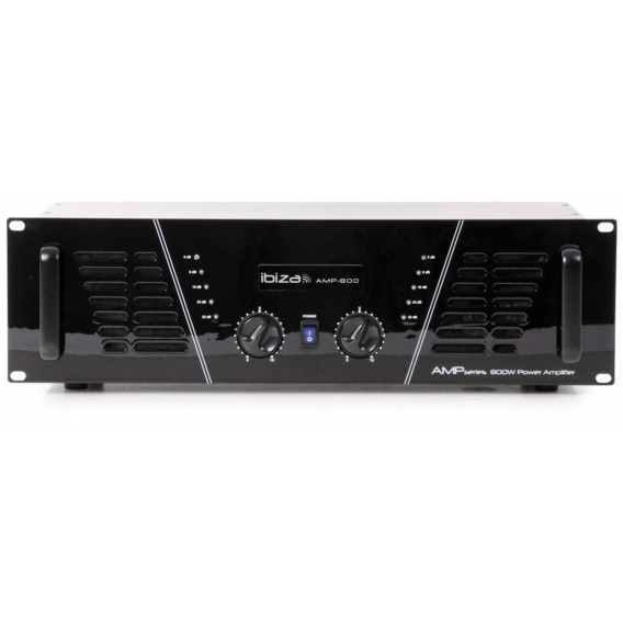 Ibiza AMP-800 DJ PA Endstufe Verstärker 1200W MOSFET