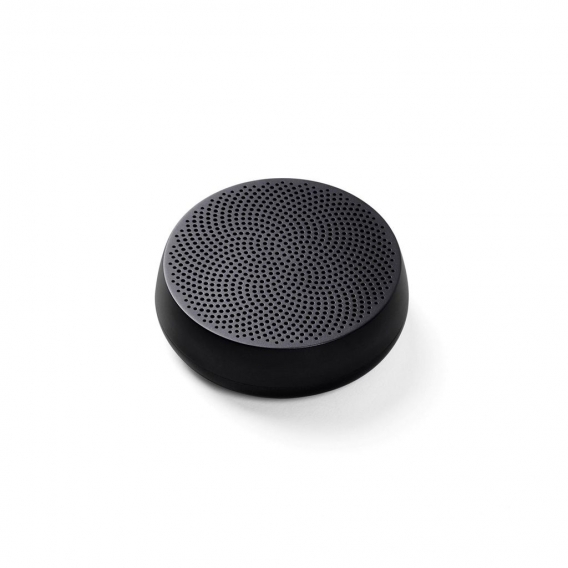 Lexon MINO L Mini-Bluetooth-Lautsprecher TWS mit Freisprechanlage versch. Farben Farbe: Schwarz