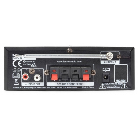 Fenton AV380BT Karaoke-Verstärker-Set USB SD BT 2x Lautsprecher 2x Mikrofon