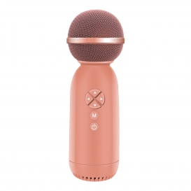 More about Drahtloses Mikrofon fuer Gesangsaufnahmen Handheld-BT-Mikrofone USB-Kind-Karaoke-Mikrofon 5 variable Sounds KTV-Player fuer zu H