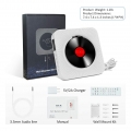 Bluetooth CD Player An Der Wand Montierbare Fernbedienung Mit Kopfhörerbuchse EU-Stecker