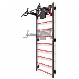 More about Marbo Sport Set MHU1 | Sprossenwand zur Wandmontage 230 x 81 cm MH-U204 + Multifunctional wallmounted dip-station with pull-up b